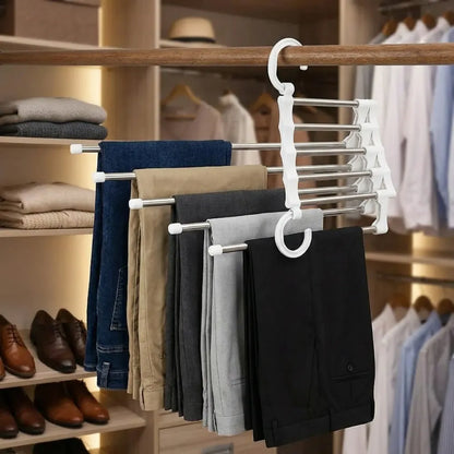 5-in-1 pant organizer hanger
