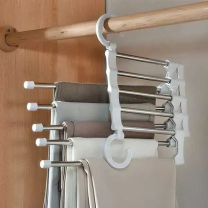 5-in-1 pant organizer hanger