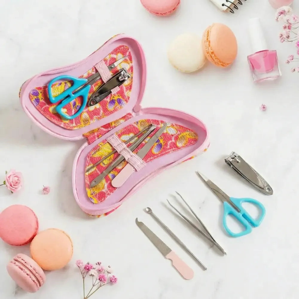 5-in-1 stainless steel manicure set - health care