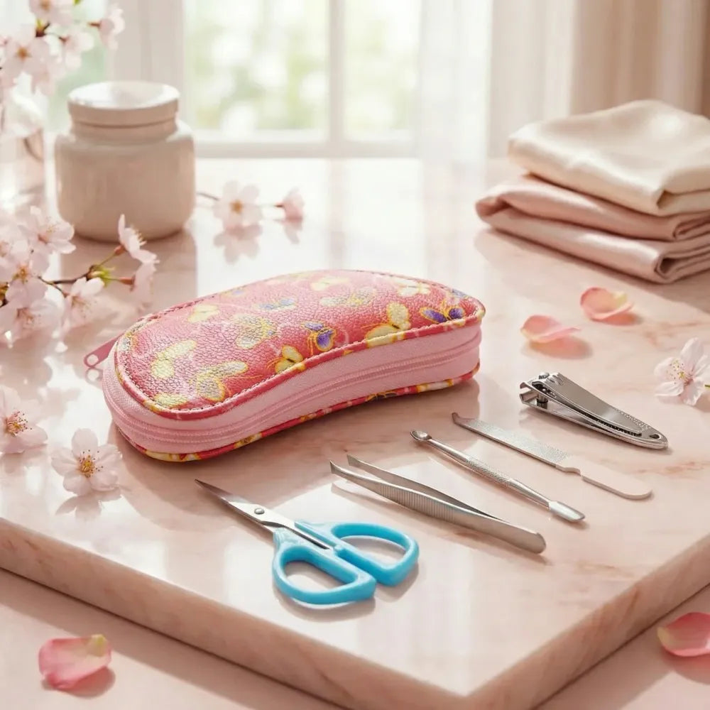 5-in-1 stainless steel manicure set - health care