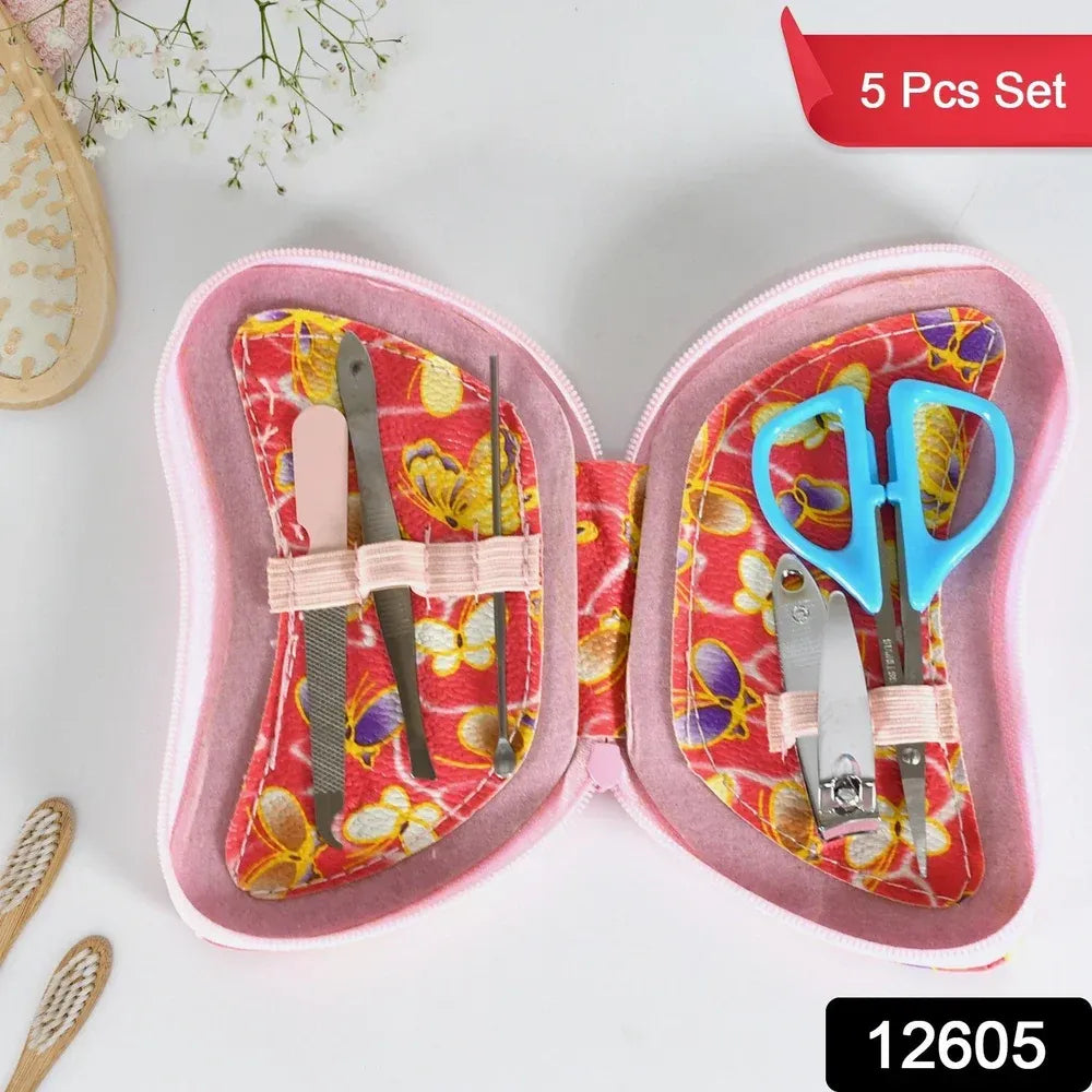 5-in-1 stainless steel manicure set - health care