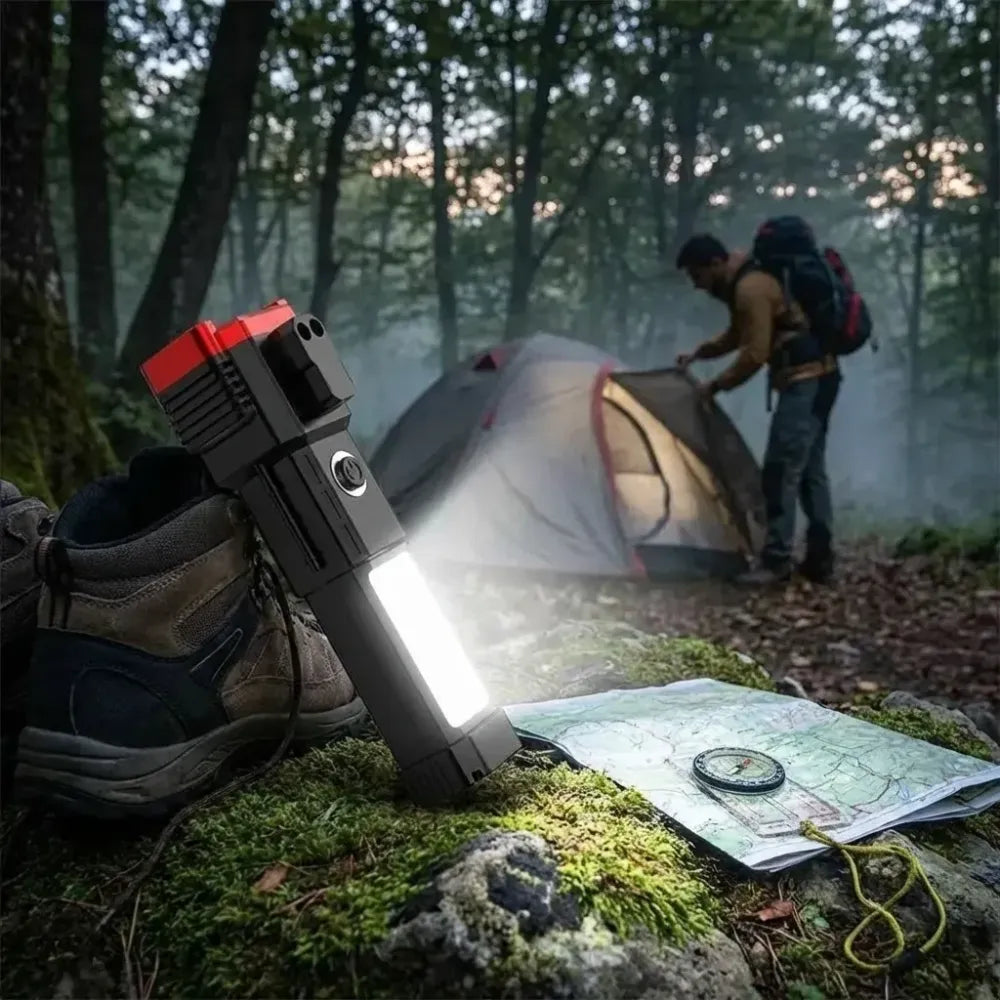 5-in-1 survival flashlight