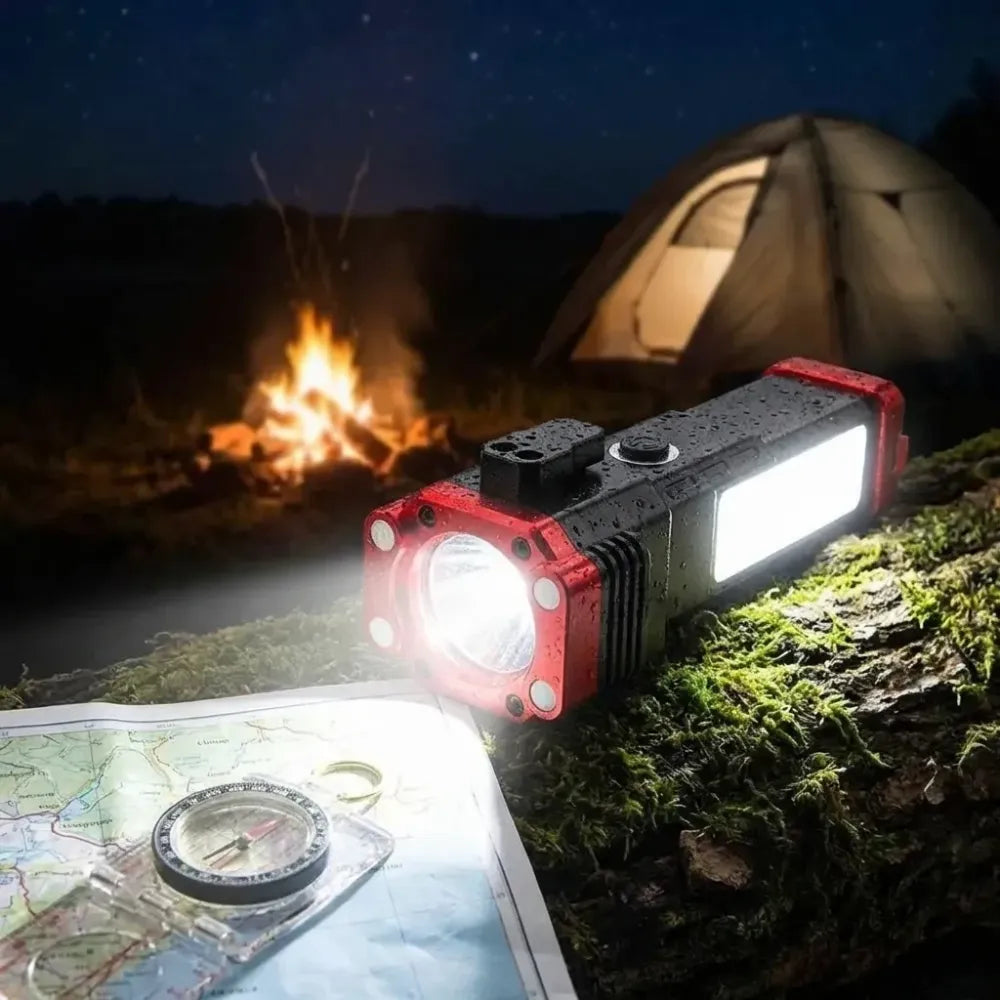 5-in-1 survival flashlight