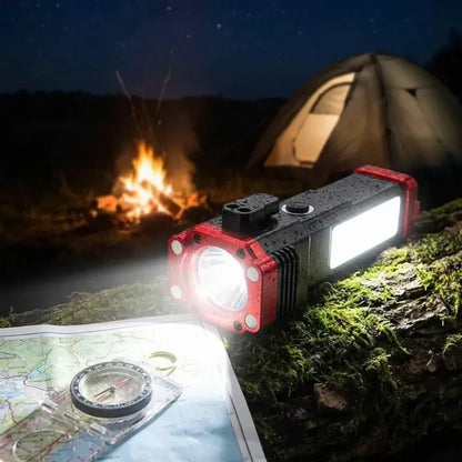 5-in-1 survival flashlight