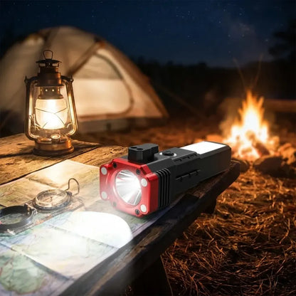 5-in-1 survival flashlight