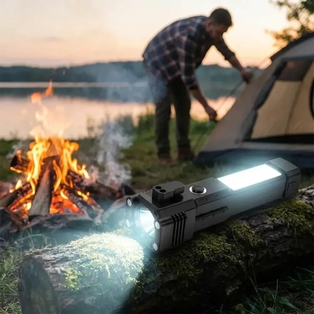 5-in-1 survival flashlight