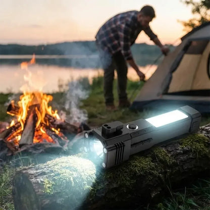5-in-1 survival flashlight