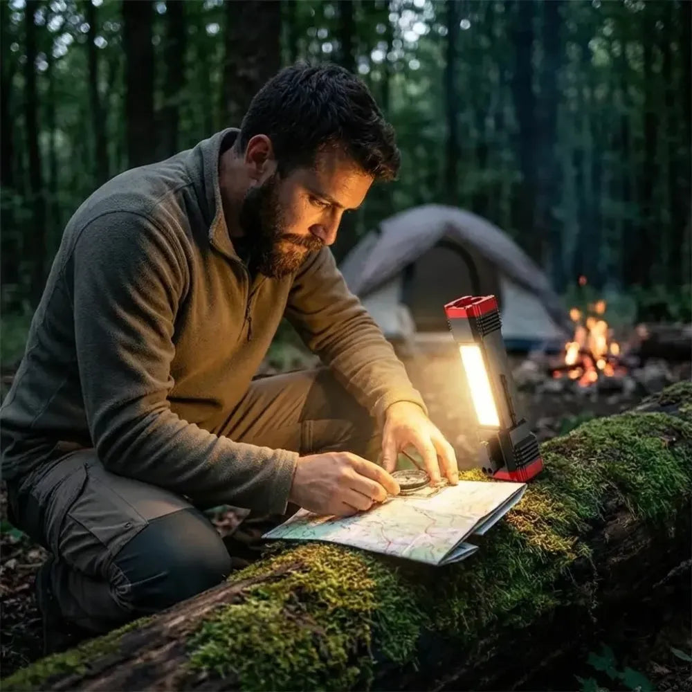 5-in-1 survival flashlight