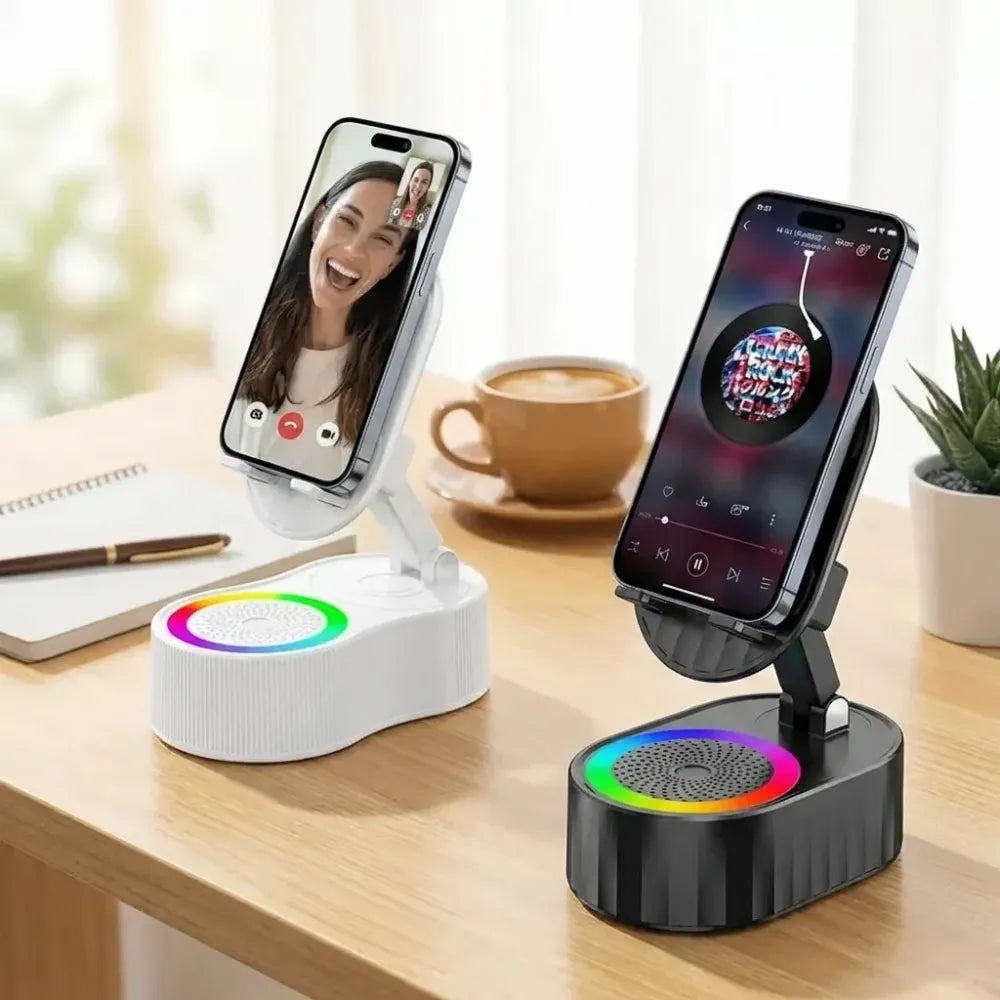 5 in 1 wireless induction speaker