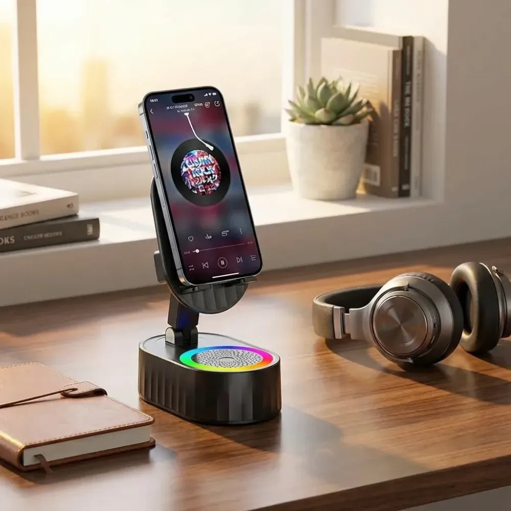 5 in 1 wireless induction speaker