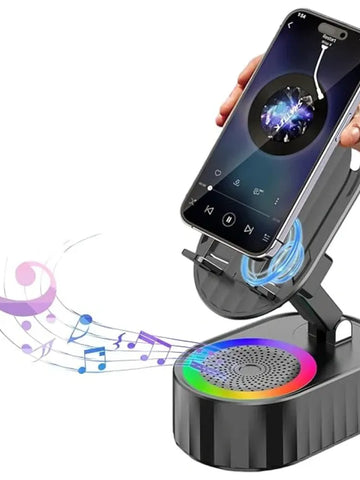 5 in 1 Wireless Induction Speaker