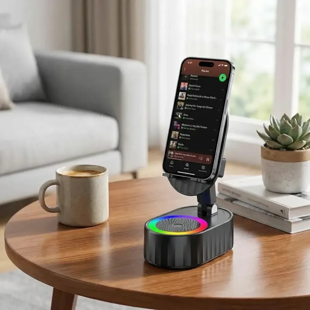 5 in 1 wireless induction speaker