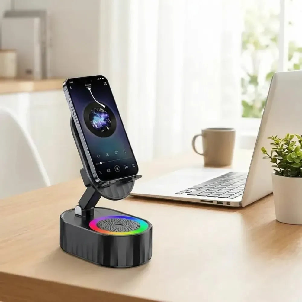 5 in 1 wireless induction speaker