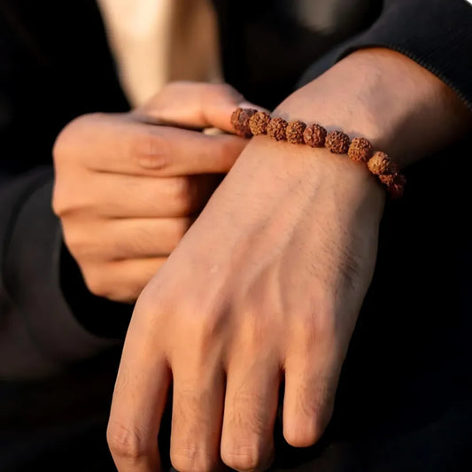 5 mukhi rudraksha bracelet