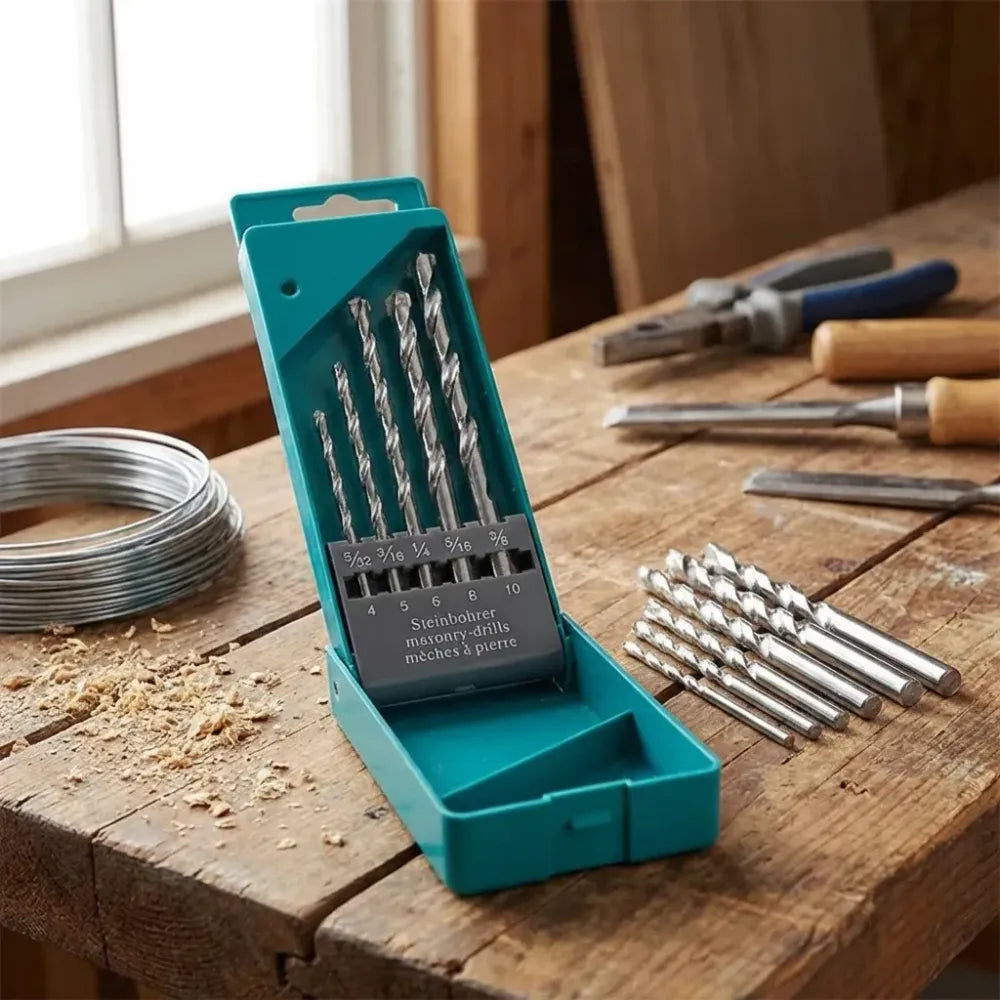 5-piece drill bit set - home essentials
