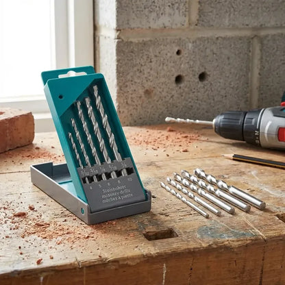 5-piece drill bit set - home essentials
