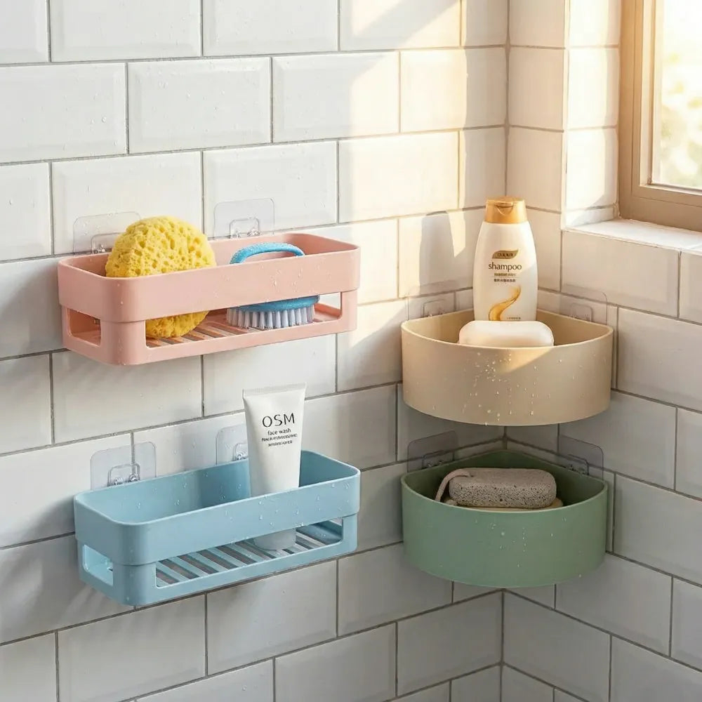 5-shelf wall storage rack – combo pack