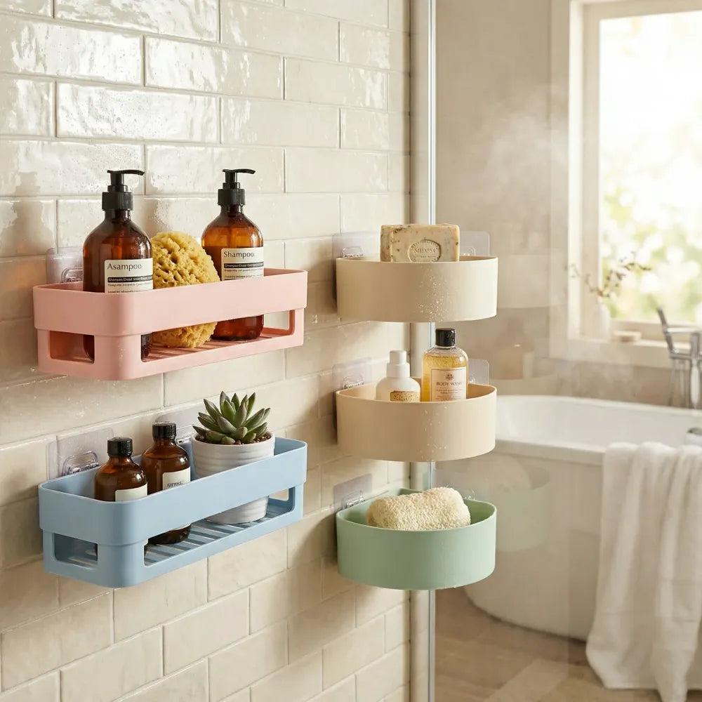 5-shelf wall storage rack – combo pack