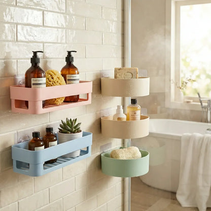 5-shelf wall storage rack – combo pack