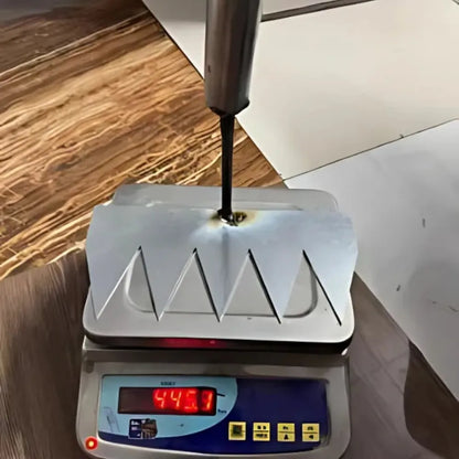 5 teeth steel nail rake