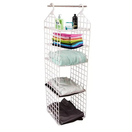 5-tier foldable wardrobe - home improvement