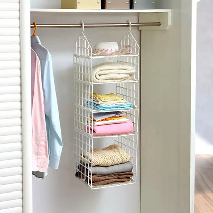 5-tier foldable wardrobe - home improvement
