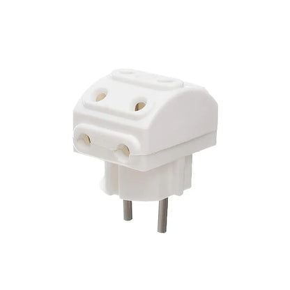 5-way 2 pin multi-plug socket converter (1 pc) - electronics
