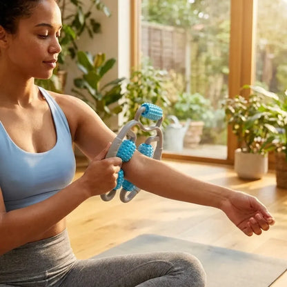 5-wheel muscle massage roller - health care