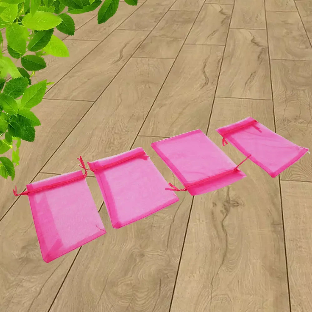 50-piece organza gift bags