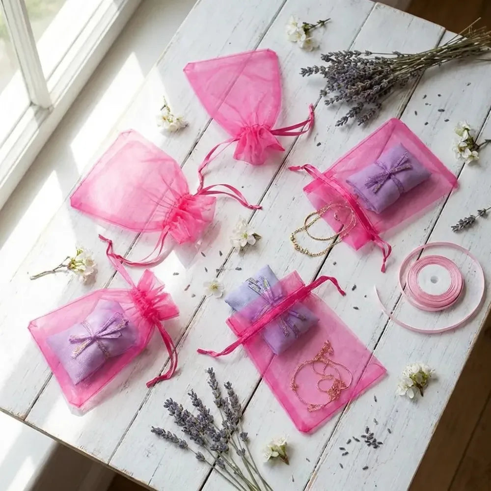 50-piece organza gift bags - home improvement