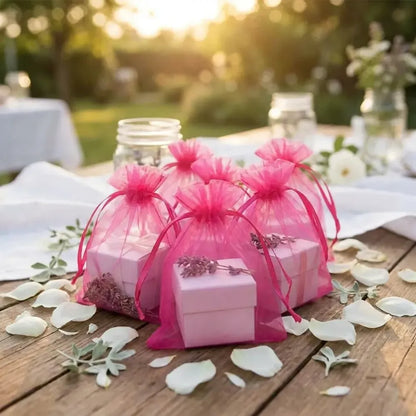 50-piece organza gift bags - home improvement