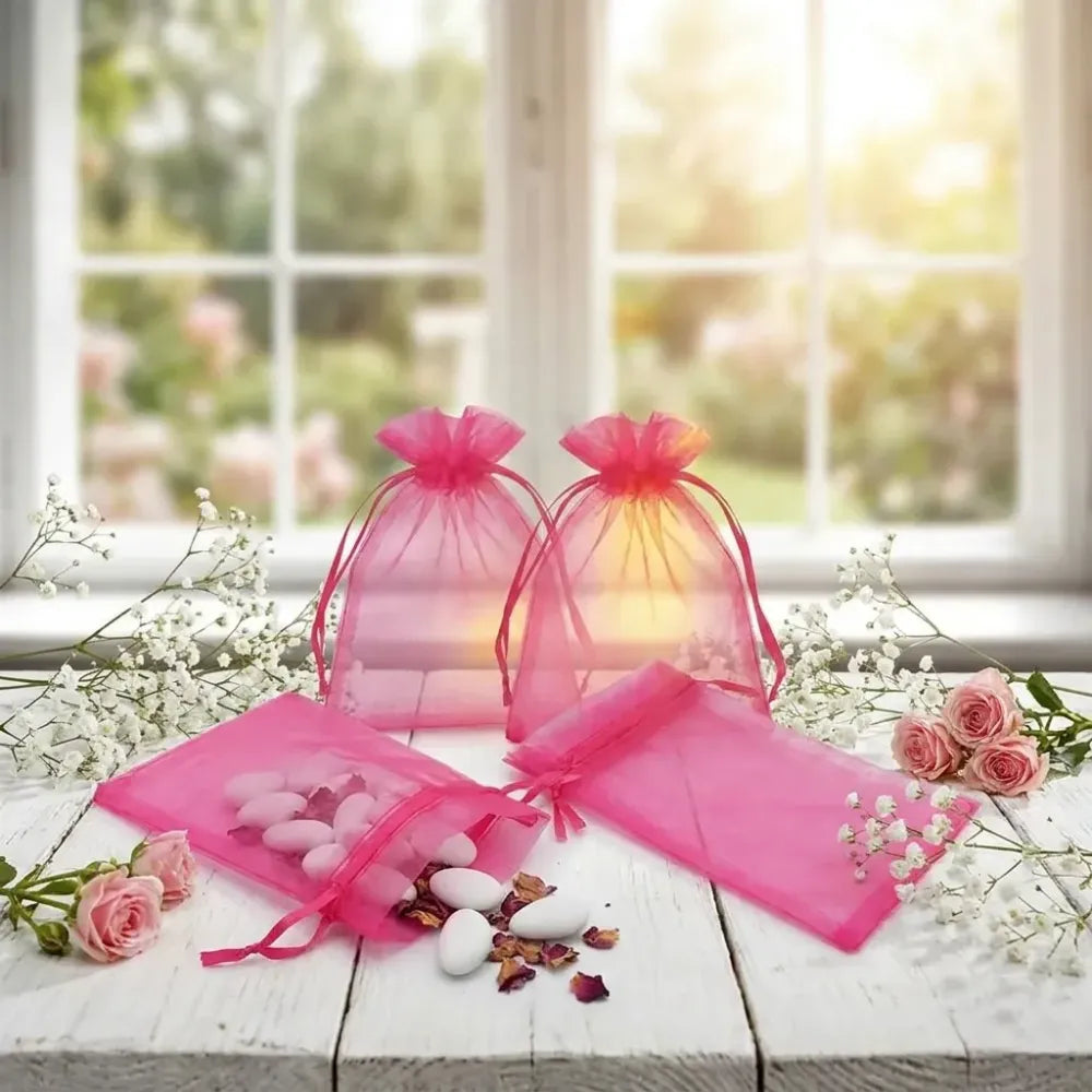 50-piece organza gift bags - home improvement