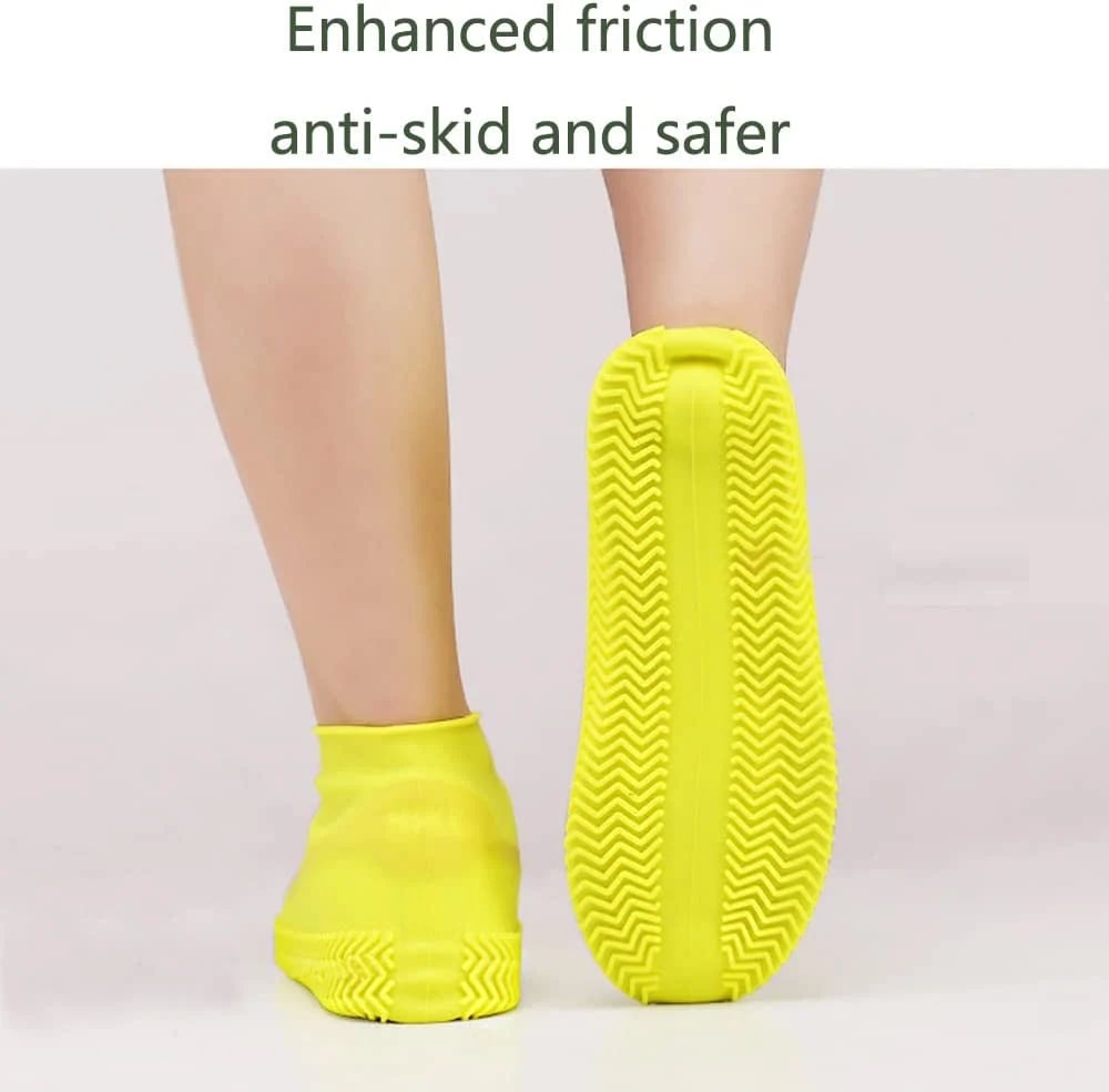 Waterproof silicone shoes cover