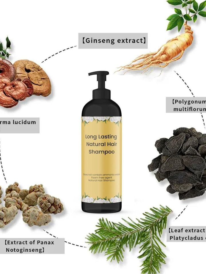 Long Lasting Natural Hair Dye Shampoo 100ML (Pack of 2)