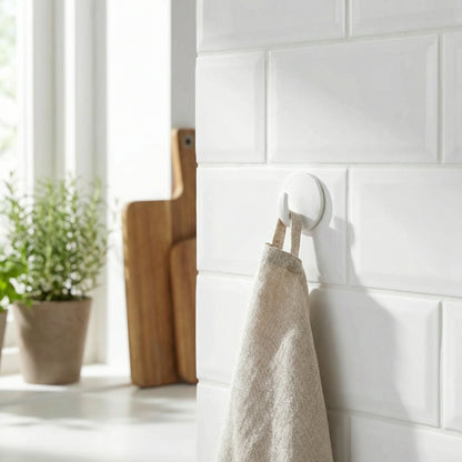Heavy-Duty Self-Adhesive Wall Hooks
