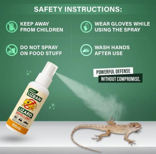 Lizard repellent spray 100ml (pack of 2)