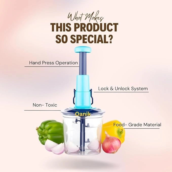 Manual vegetable chopper – pack of 1