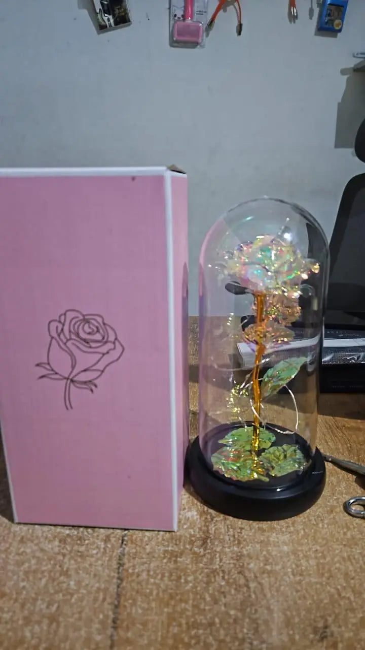 Rose light up flower