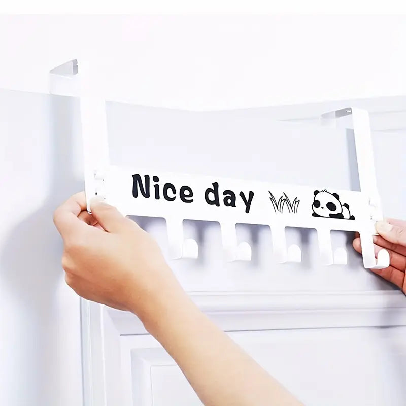 Space-Saving Over-Door Hanger