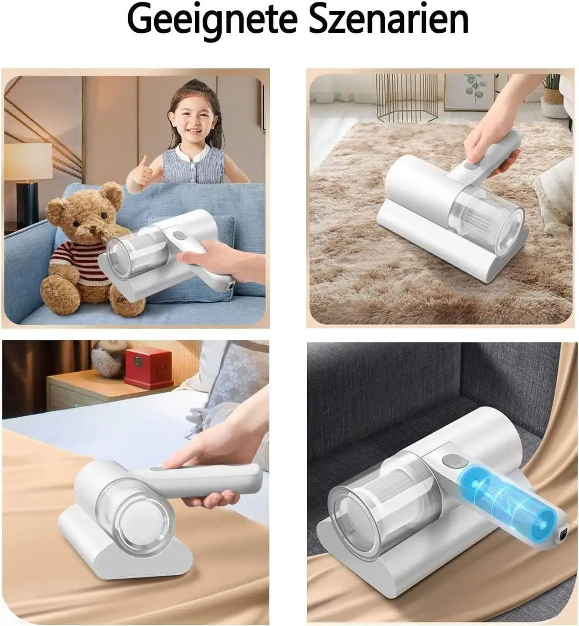Handheld deep sofa vacuum cleaner