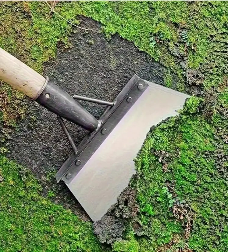 Multifunctional deep cleaning flat shovel