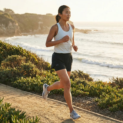 Running 2-in-1 Slim Fit Shorts – Black