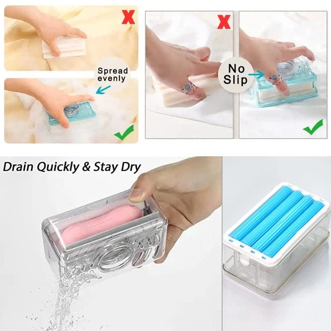 Soap dispenser tray with roller – pack of 1