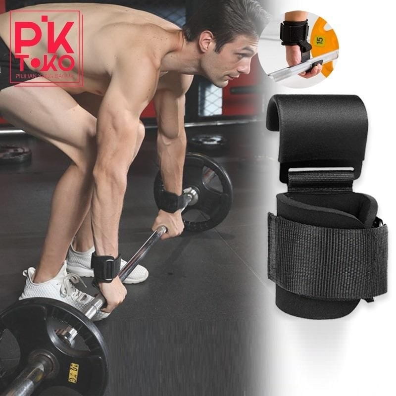 Weight lifting hand grip pair of 1