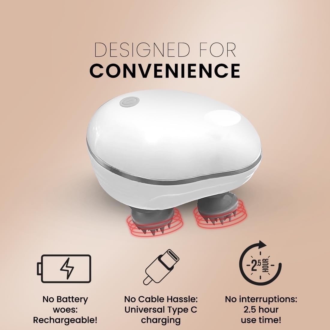 Smart scalp relaxation massager
