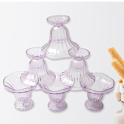 Elegant dessert bowl set