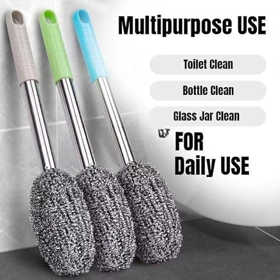 Deep clean bottle brush