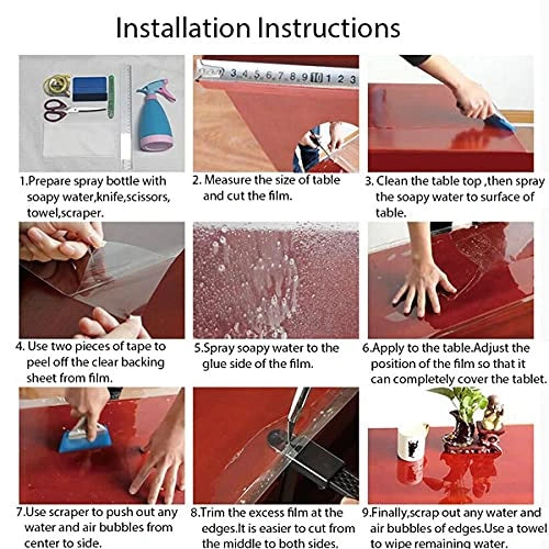 Furniture protective film cover