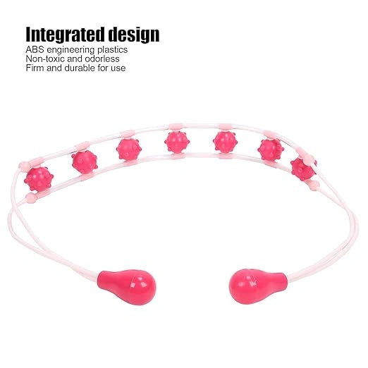 Manual massage roller strap