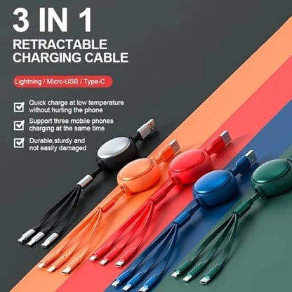 3 in 1 Multi Charging Cable